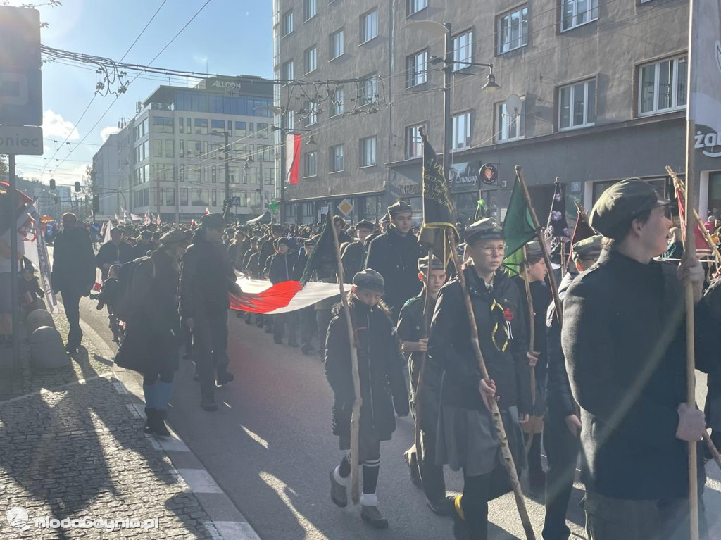 Gdyńska Parada Niepodległości 11.11.2023