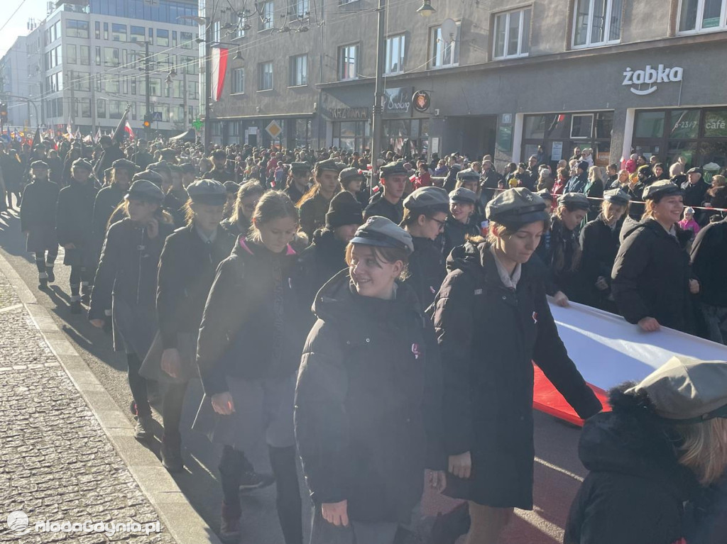 Gdyńska Parada Niepodległości 11.11.2023