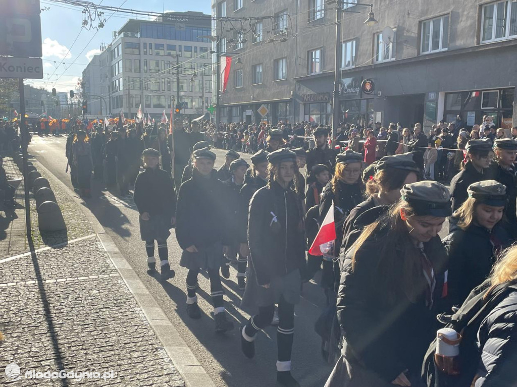 Gdyńska Parada Niepodległości 11.11.2023