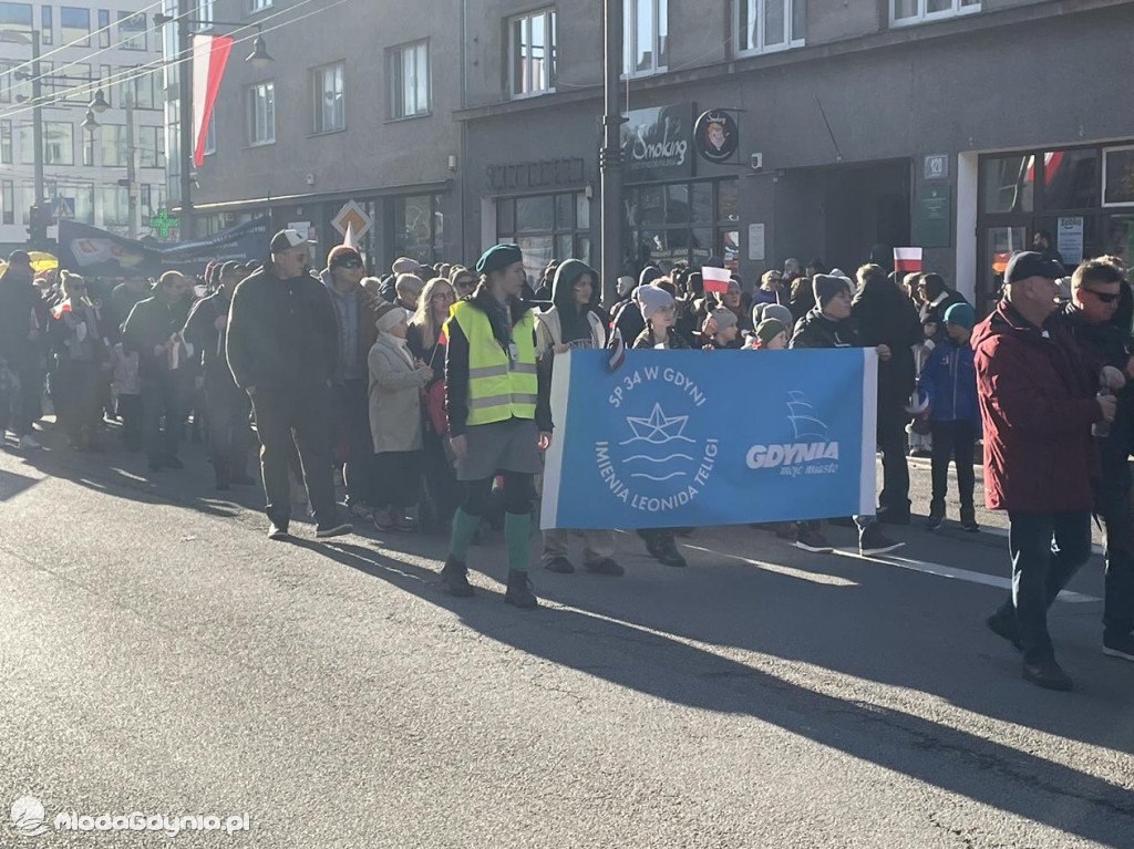 Gdyńska Parada Niepodległości 11.11.2023