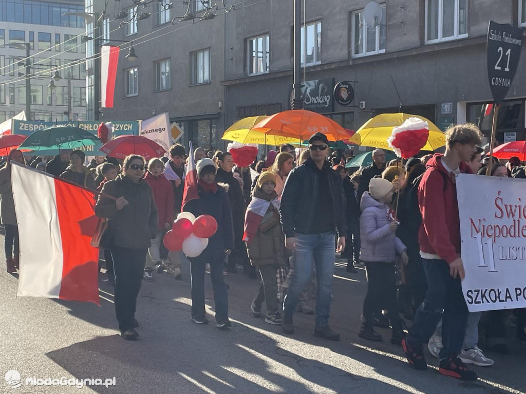 Gdyńska Parada Niepodległości 11.11.2023
