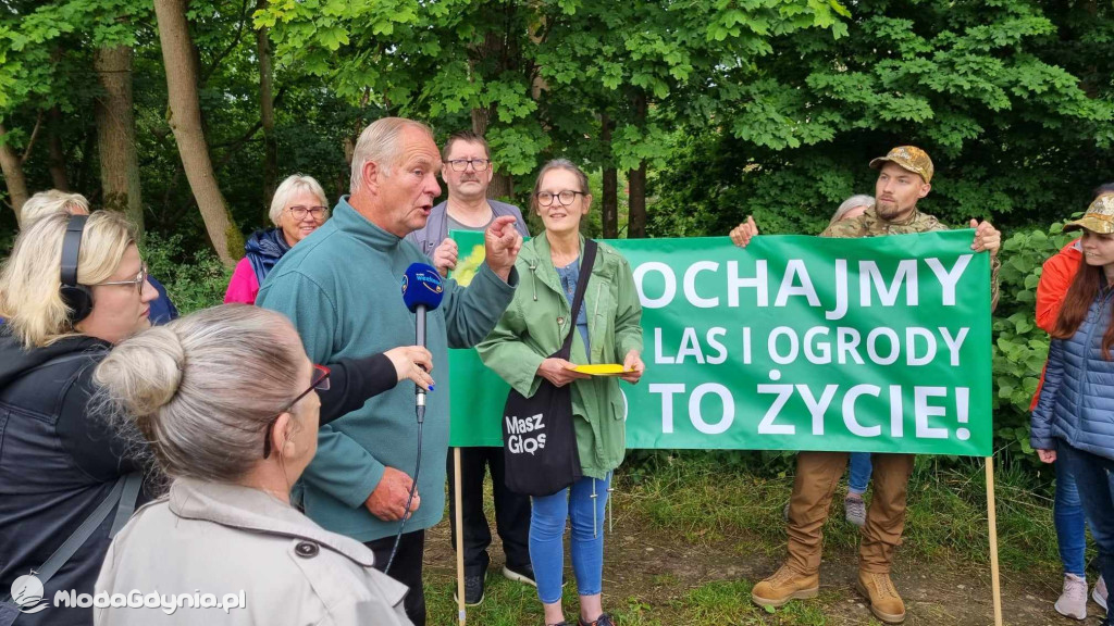 Stop odlesianiom! - protest w Chojnicach. 19 czerwca 2024