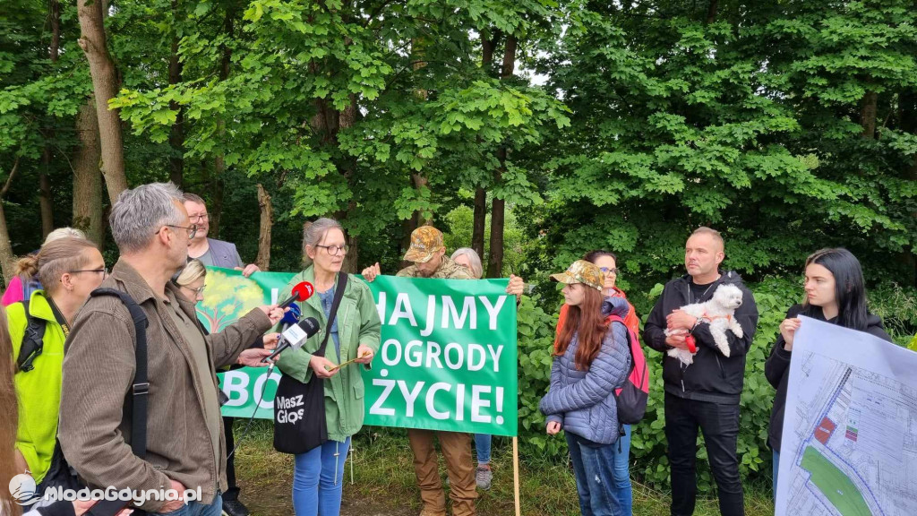 Stop odlesianiom! - protest w Chojnicach. 19 czerwca 2024