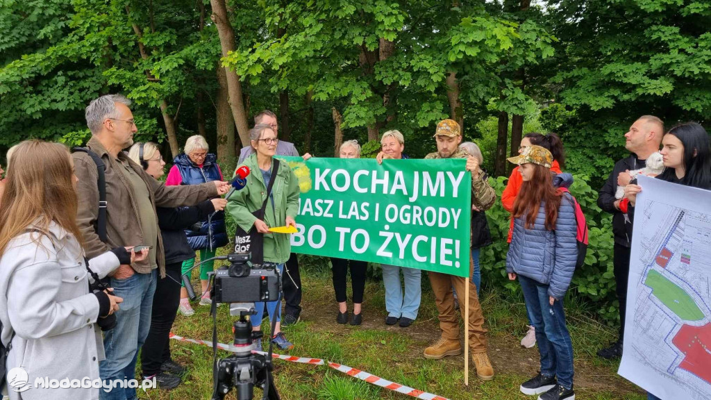 Stop odlesianiom! - protest w Chojnicach. 19 czerwca 2024