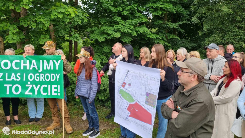 Stop odlesianiom! - protest w Chojnicach. 19 czerwca 2024