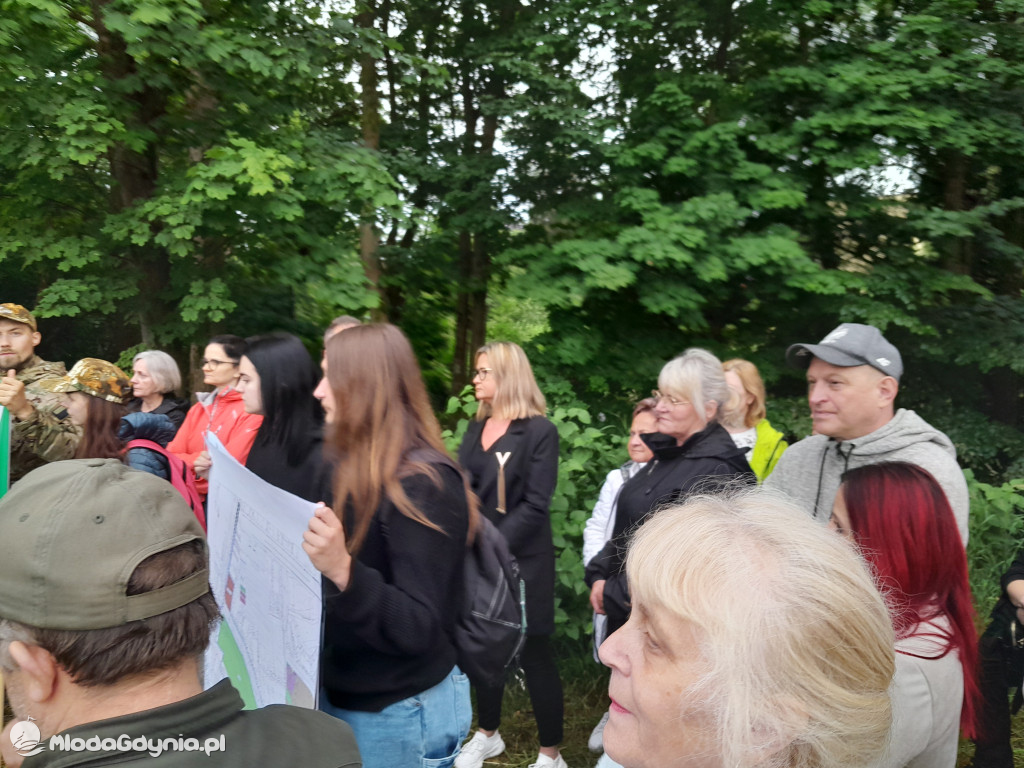 Stop odlesianiom! - protest w Chojnicach. 19 czerwca 2024