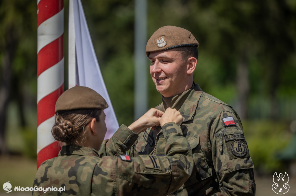 Przysięga Wojskowa terytorialsów w Czarnem