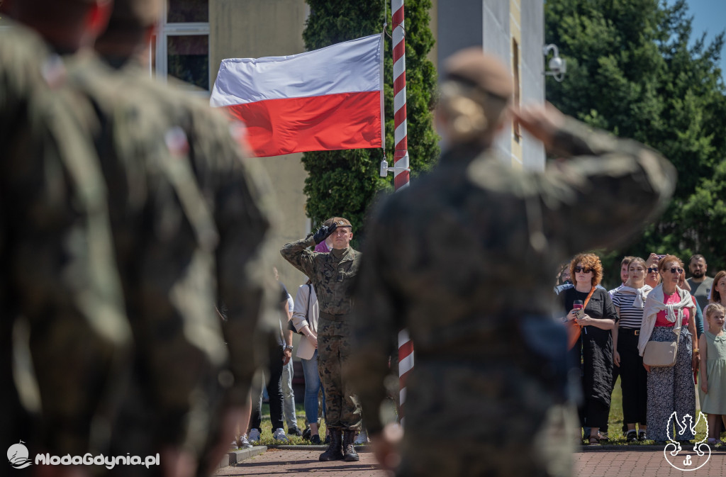 Przysięga Wojskowa terytorialsów w Czarnem