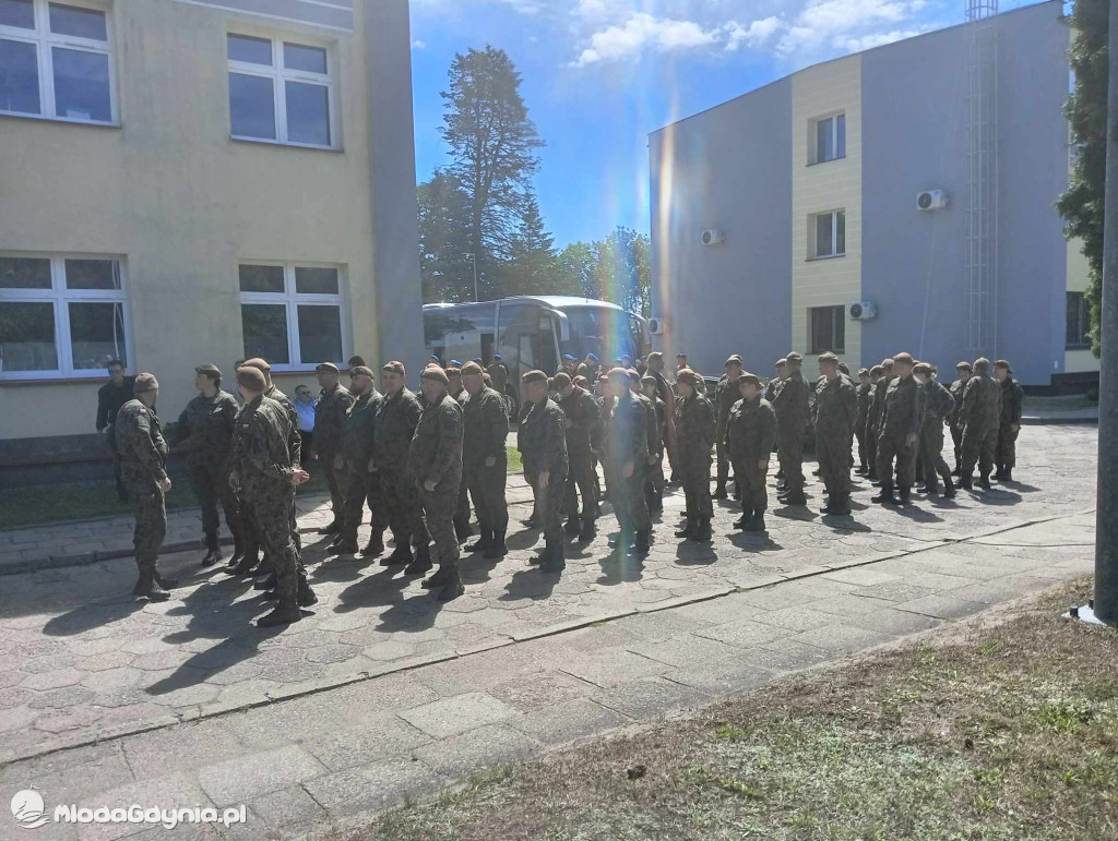 Przysięga Wojskowa terytorialsów w Czarnem