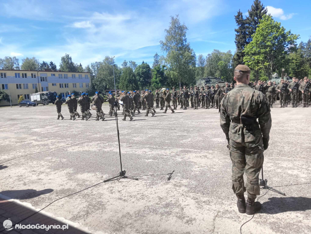 Przysięga Wojskowa terytorialsów w Czarnem