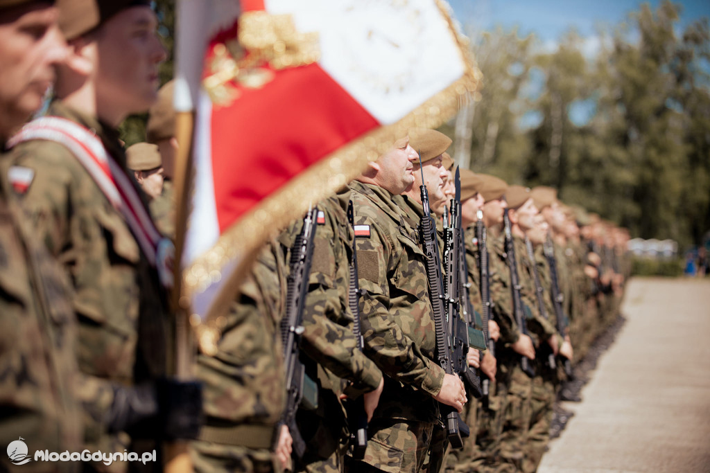 Przysięga Wojskowa terytorialsów w Czarnem