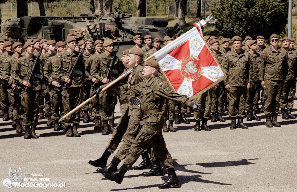 Przysięga Wojskowa terytorialsów w Czarnem