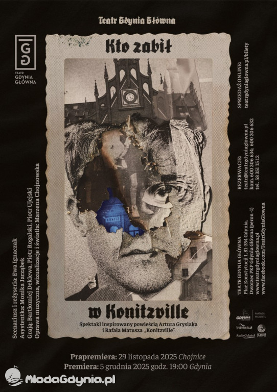 Teatr Gdynia Główna - Kto zabił w Konitzville
