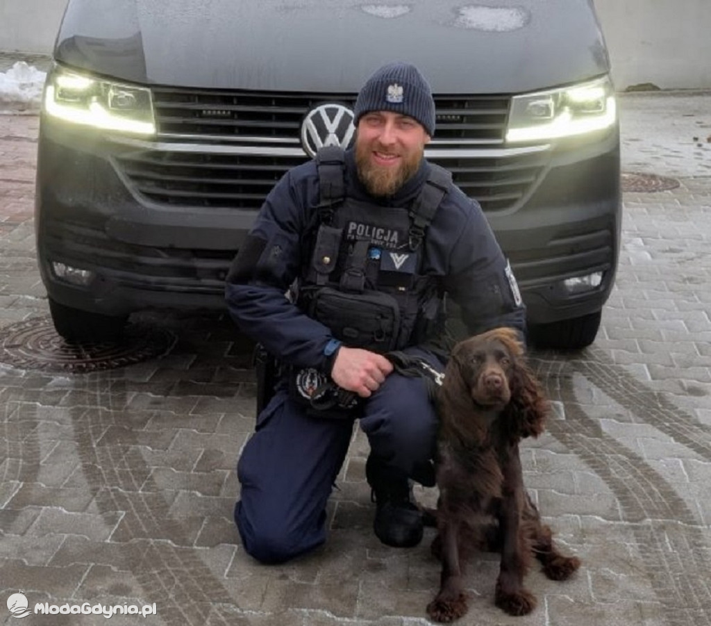 Psy w gdyńskiej Policji