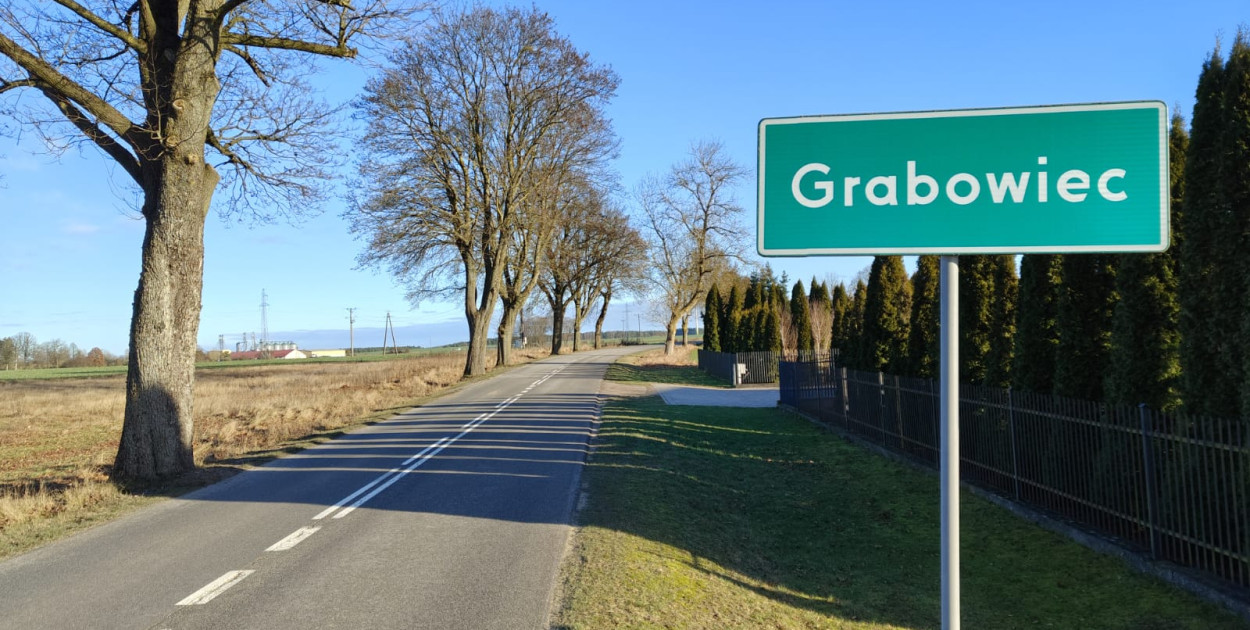 Niebezpiecznie w Grabowcu na DW 201