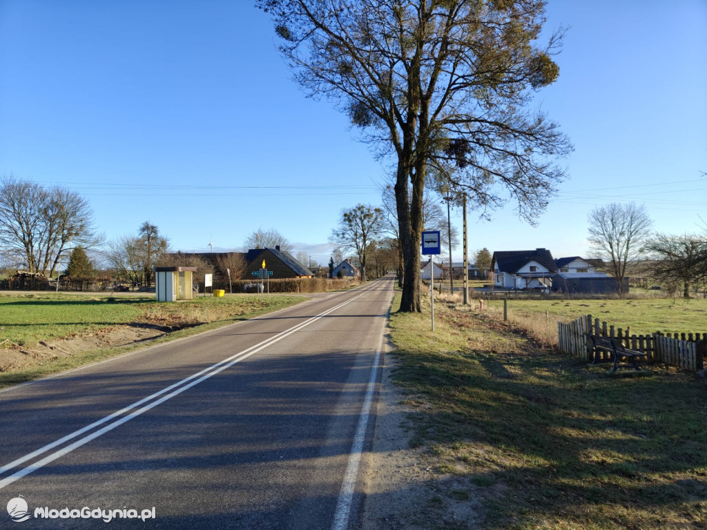 Niebezpiecznie w Grabowcu na DW 201