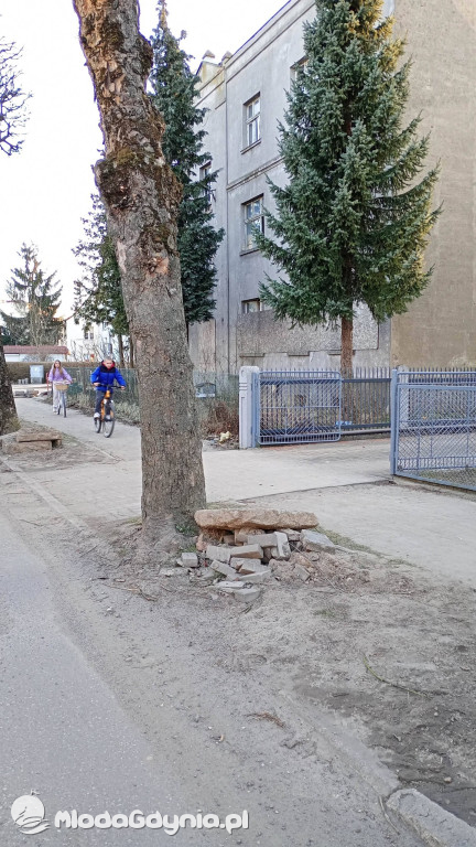 Chaos na ul. Drzymały w Chojnicach