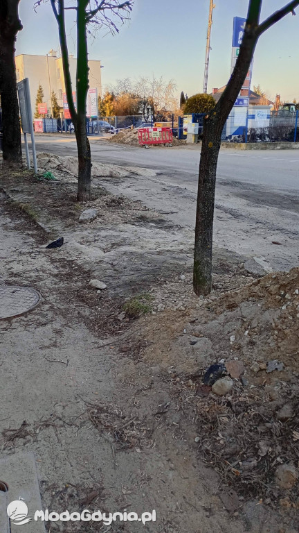 Chaos na ul. Drzymały w Chojnicach