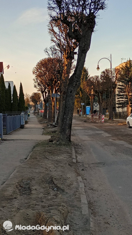 Chaos na ul. Drzymały w Chojnicach