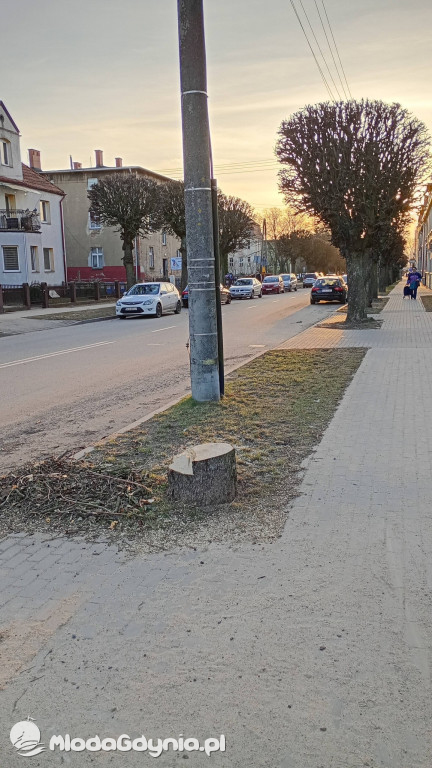 Chaos na ul. Drzymały w Chojnicach