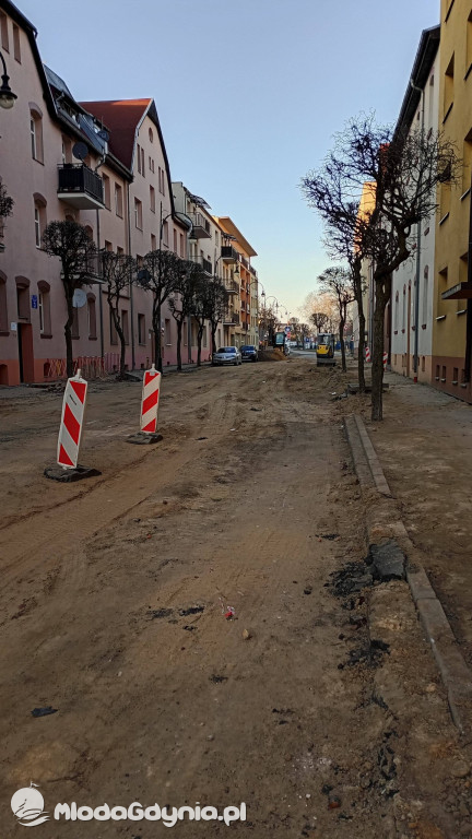 Chaos na ul. Drzymały w Chojnicach