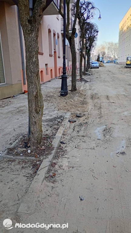 Chaos na ul. Drzymały w Chojnicach