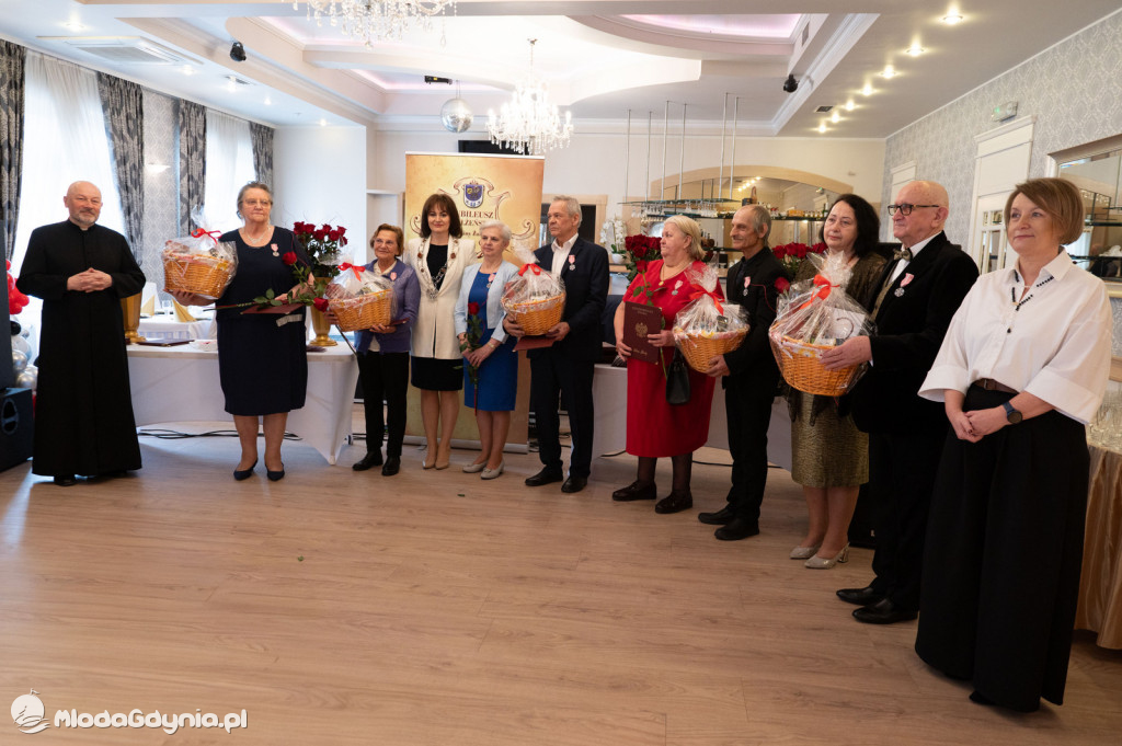 Pary z gminy Żukowo świętowały wyjątkowy jubileusz