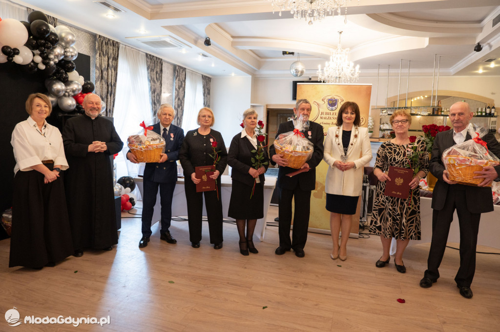 Pary z gminy Żukowo świętowały wyjątkowy jubileusz