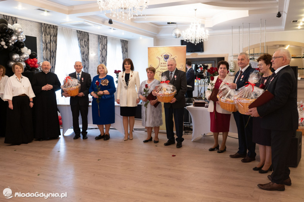 Pary z gminy Żukowo świętowały wyjątkowy jubileusz