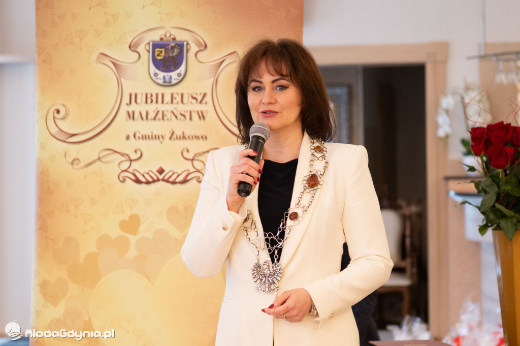 Pary z gminy Żukowo świętowały wyjątkowy jubileusz