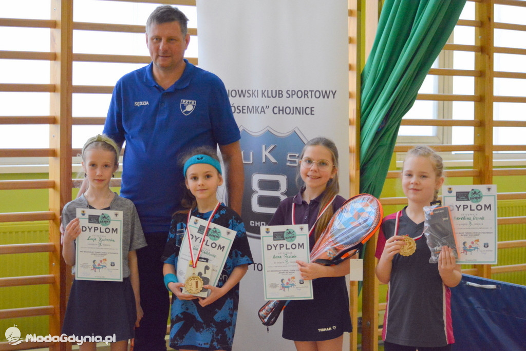 XXV Regionalny Turniej Tenisa Stołowego „Bawmy się razem” w Chojnicach