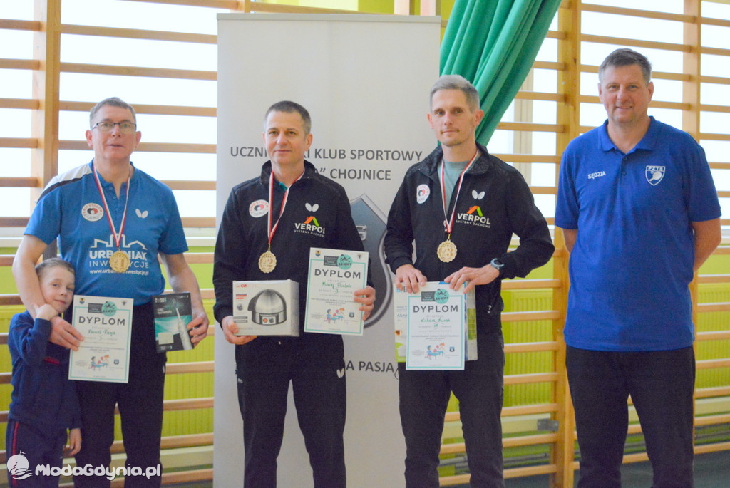 XXV Regionalny Turniej Tenisa Stołowego „Bawmy się razem” w Chojnicach