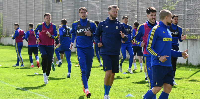 Pierwsze zajęcia trenera Ireneusza Mamrota