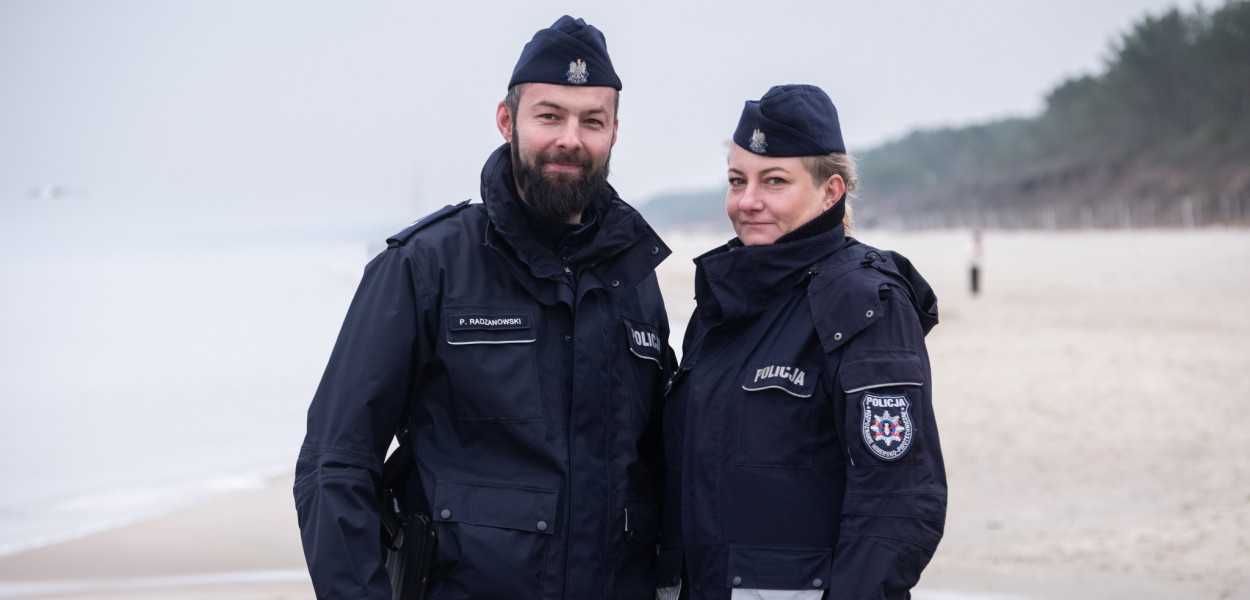 Policjanci z Krynicy Morskiej w nowym sezonie programu "Policjanci z sąsiedztwa" 