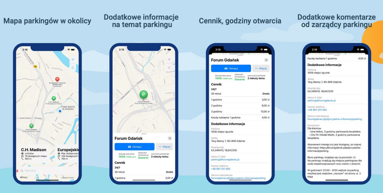 Wolne miejsca na parkingu? Pomoże aplikacja trójmiejskiego licealisty
