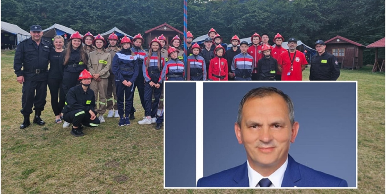 Młodzi strażacy z powiatu bytowskiego szkolili się w Wambierzycach