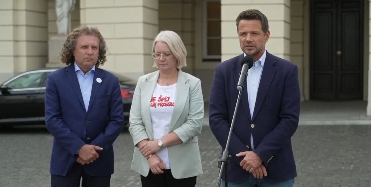Trzaskowski przewiduje przyspieszone wybory. Razem z Jackiem Karnowskim zachęca do
