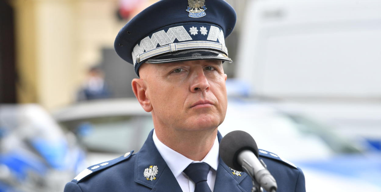 KGP: Gen. Jarosław Szymczyk w czwartek zdaje obowiązki Komendanta Głównego Policji