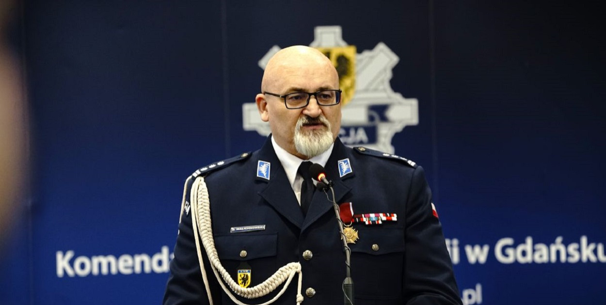 Inspektor Dariusz Walichnowski nowym szefem pomorskich policjantów