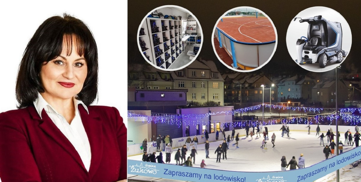 Zmudzińska: mieszkańcom Żukowa należy się lodowisko z prawdziwego zdarzenia