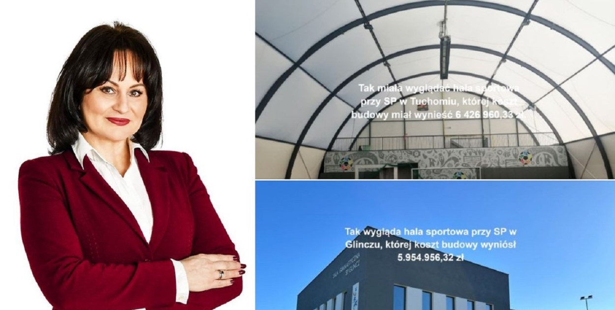 Zmudzińska: szkoła w Tuchomiu zasługuje na murowaną salę gimnastyczną!