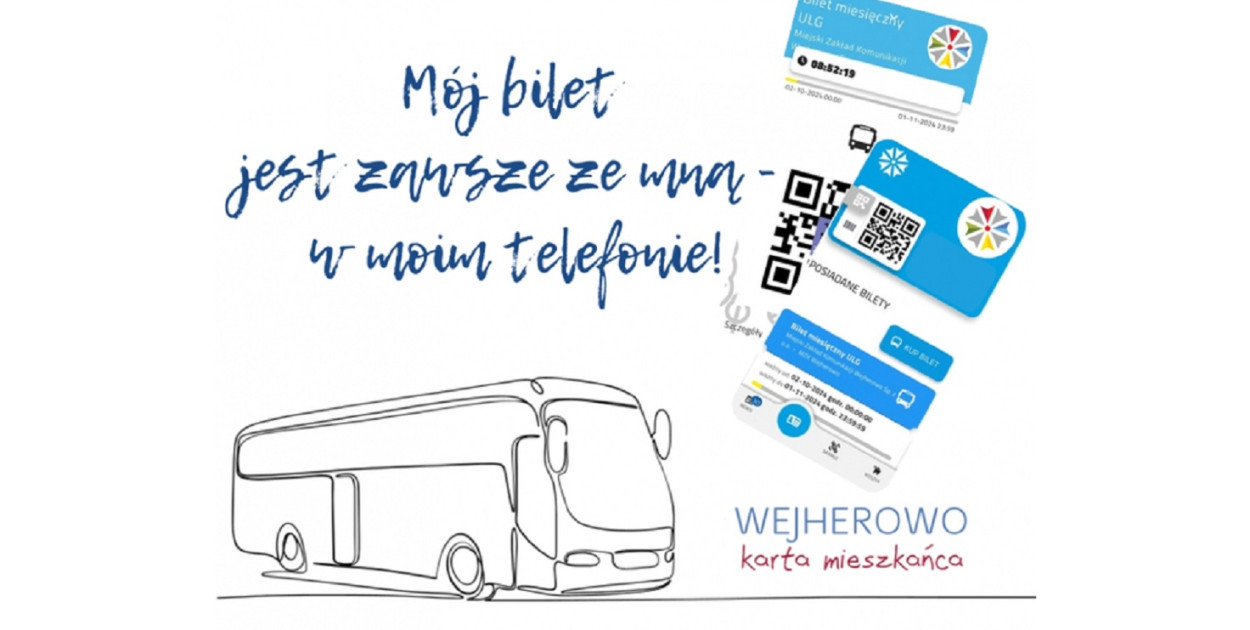 Wejherowo: Mój bilet jest zawsze ze mną - w moim telefonie