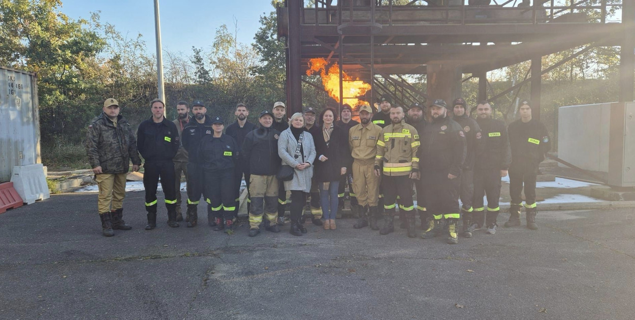 Zmudzińska: żukowscy strażacy są profesjonalnie przygotowani do działań
