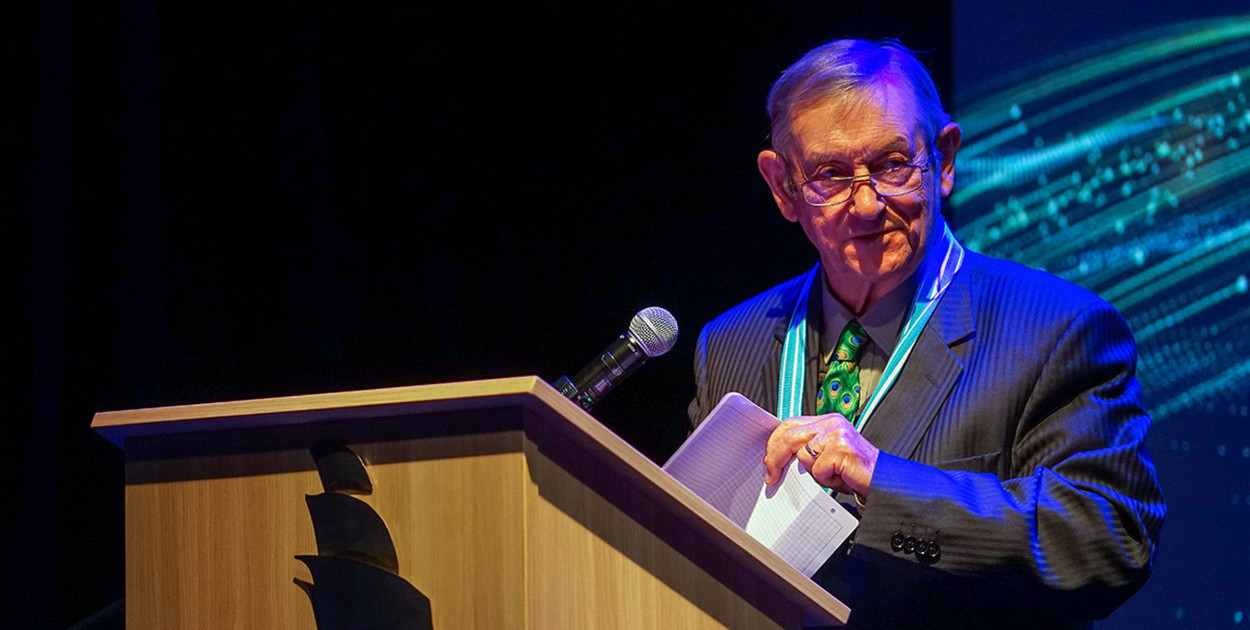 Prof. Norman Davies podczas uroczystości w Konsulacie Kultury - fot. Mirosław Pieślak