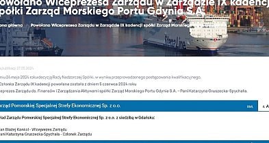 Platforma przytula Samorządność. Gruszecka-Spychała wiceprezesem Portu Gdynia i -63306