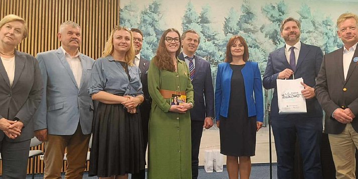 Kandydaci do Europarlamentu na zaproszenie burmistrz Zmudzińskiej spotkali się w Żukowie