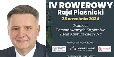 Poseł Michał Kowalski zaprasza do udziału w Rowerowym Rajdzie Piaśnickim-66467