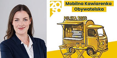 Mobilna Kawiarenka Obywatelska Polski 2050 z posłanką Wioletą Tomczak w Gdyni-67332