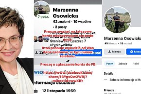 Osowicka ostrzega: ktoś podszywa się pode mnie-78423