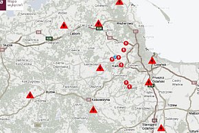 Pomorskie/ Około 3,4 tys. odbiorców bez prądu po intensywnych opadach śniegu
